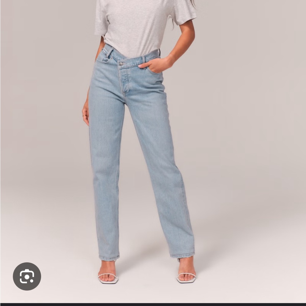 Abercrombie dad high rise Jean size 0P